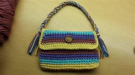 Simple and easy way to make a diy mini bag crochet gift pouch for. . Bag o day crochet tutorials
